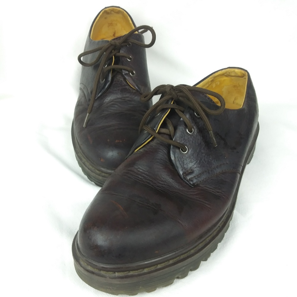 Skechers men's casual oxfords dark brown #7450